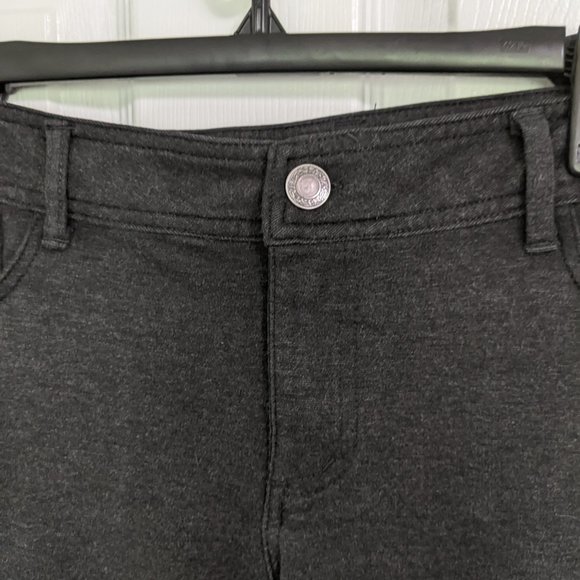 FADED GLORY GRAY GREY SKINNY PANTS SIZE 14A - Picture 2 of 8